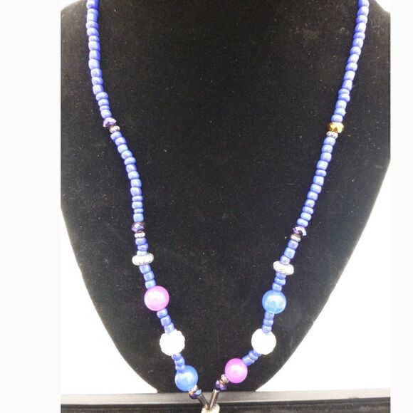 Ankh Beaded Necklace - Picture 3 of 6